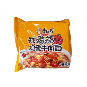 Лапша арт. 141578 БП Острая говядина с яйцом и томатами 85 г 1 шт. в пак. (24 шт. упаковка)'#