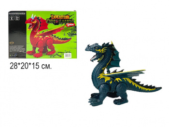 Дракон арт. 3370 На батар., свет, звук в кор.•/36 шт./