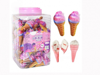 Маршмеллоу арт. 885551 "Эскимо" 6,3 г 100 шт. в банке#'*