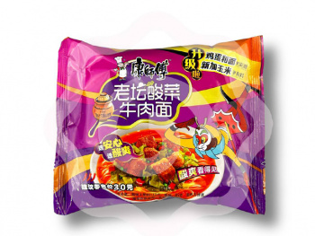 Лапша арт. 439002 БП маринованный капустный суп с говядиной 1 шт. 85 г в пак. (24 шт. упаковка)'#