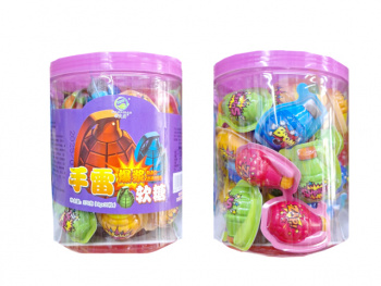 Мармелад арт. 171155 "Граната" 9 г вкусы микс 30 шт в пласт. банке*