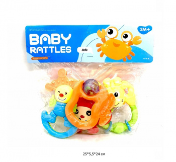 Погремушка арт. 2024-8 Набор "Потешки" в пак._