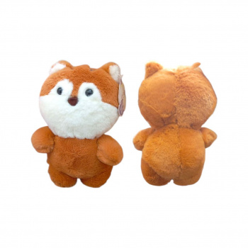 им Лиса арт. 209456 Рыжая бесхвостая 25 см в пак.