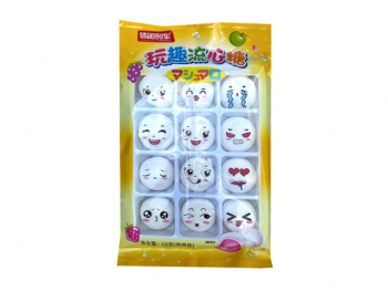 Маршмеллоу арт. 703339 Апельсиновая Мордашка 68 г 12 шт в пачке;