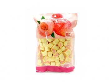 Маршмеллоу арт. 230323 Сердечки "Персик" 138 г в пак.